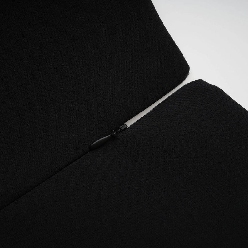 Céline black longsleeved dress