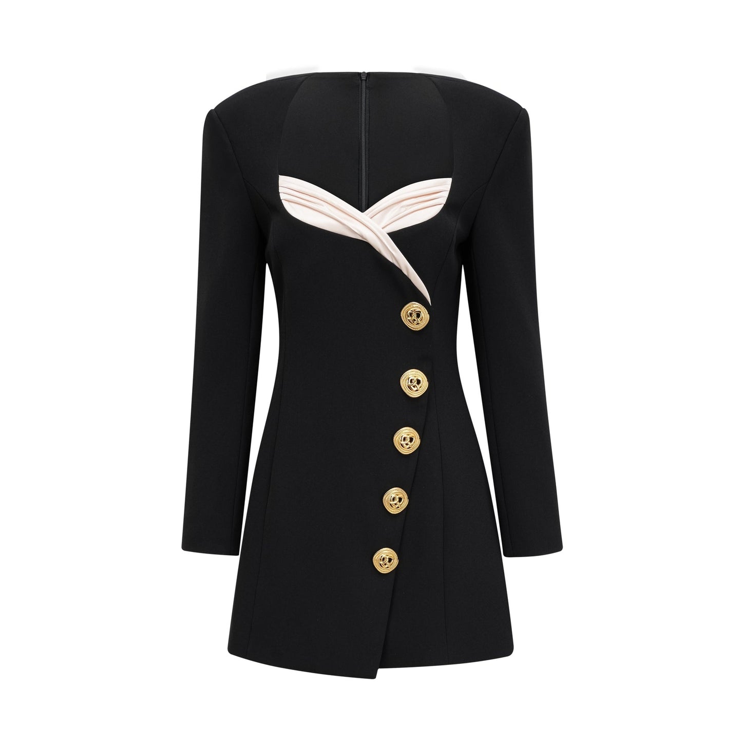 Céline black longsleeved dress