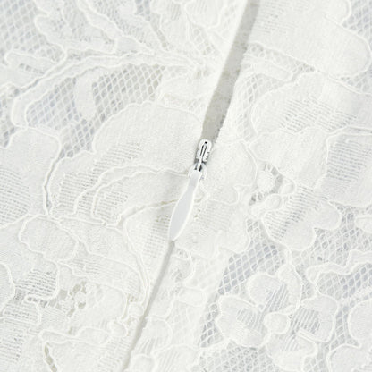Céline lace cutout midi dress