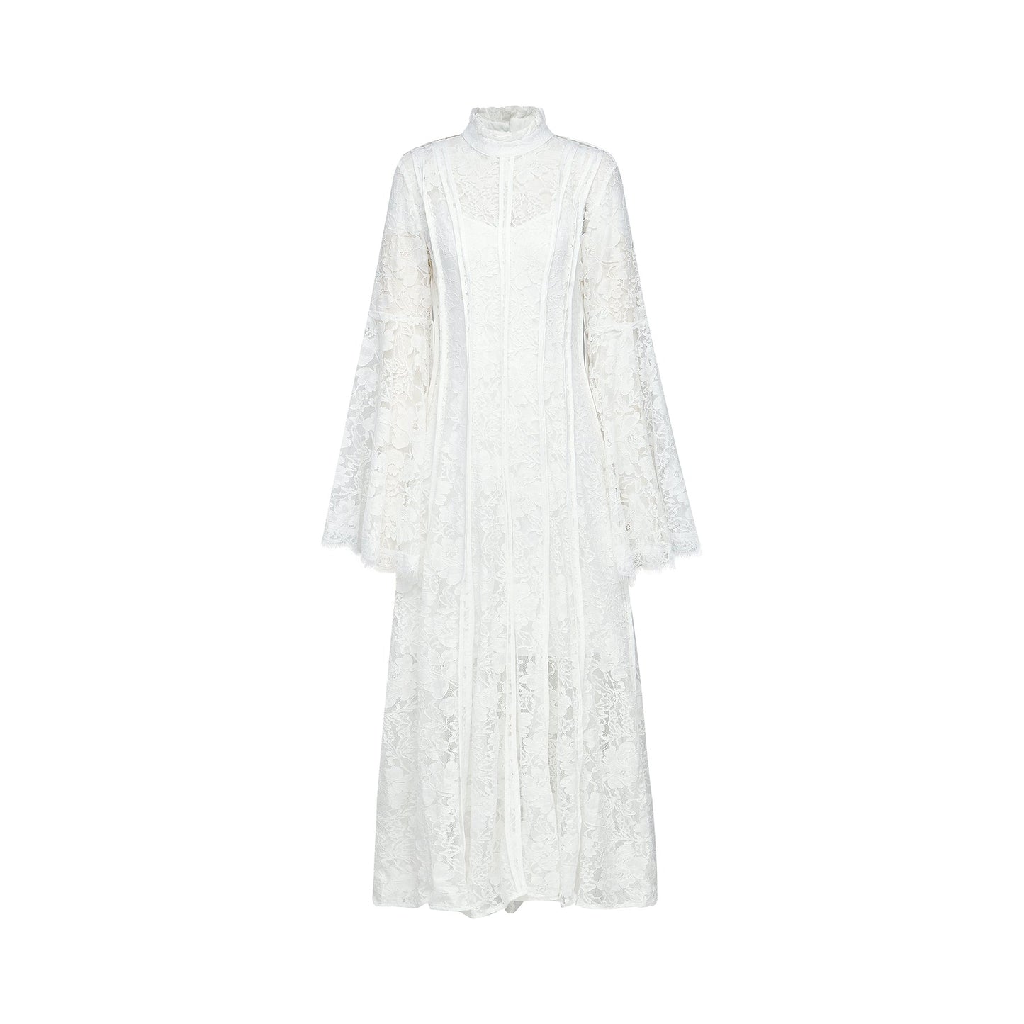 Céline lace cutout midi dress