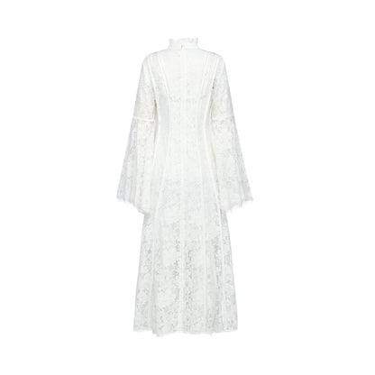Céline lace cutout midi dress