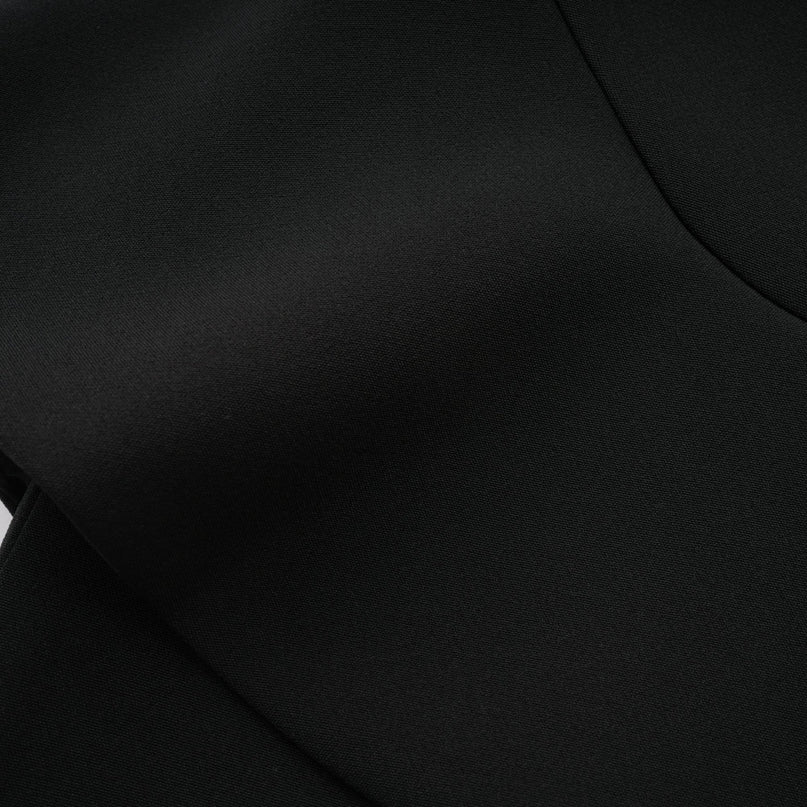 Charlee Black Culotte Shorts