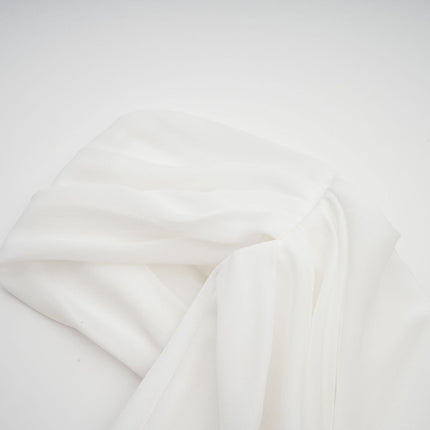 Charleigh White Mini Dress Ribbon Ruched Layered