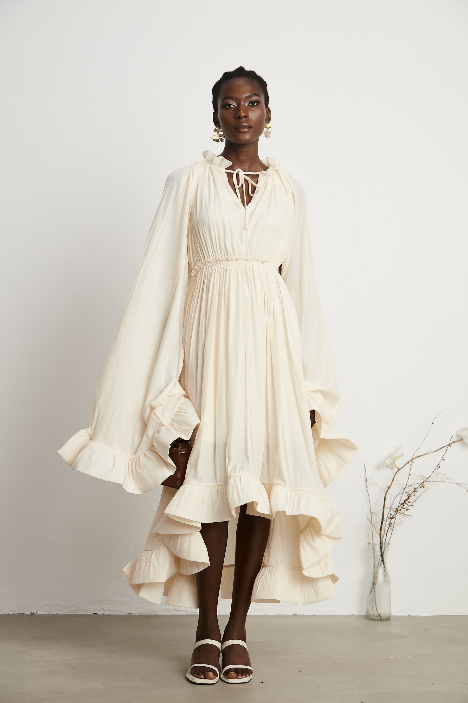 Charlene capedesign midi dress
