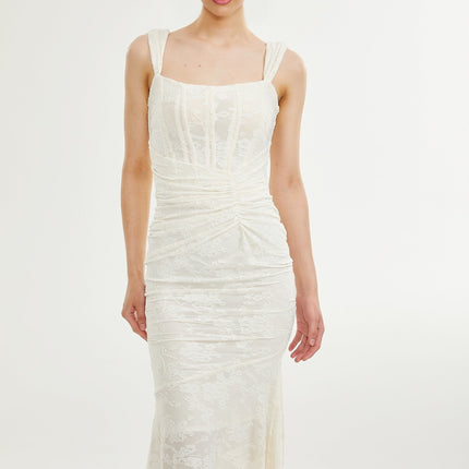 Charlotte floral jacquard maxi dress