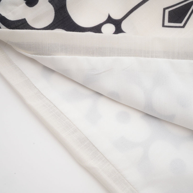 Charlotte White Graphic Shirt and Shorts Set