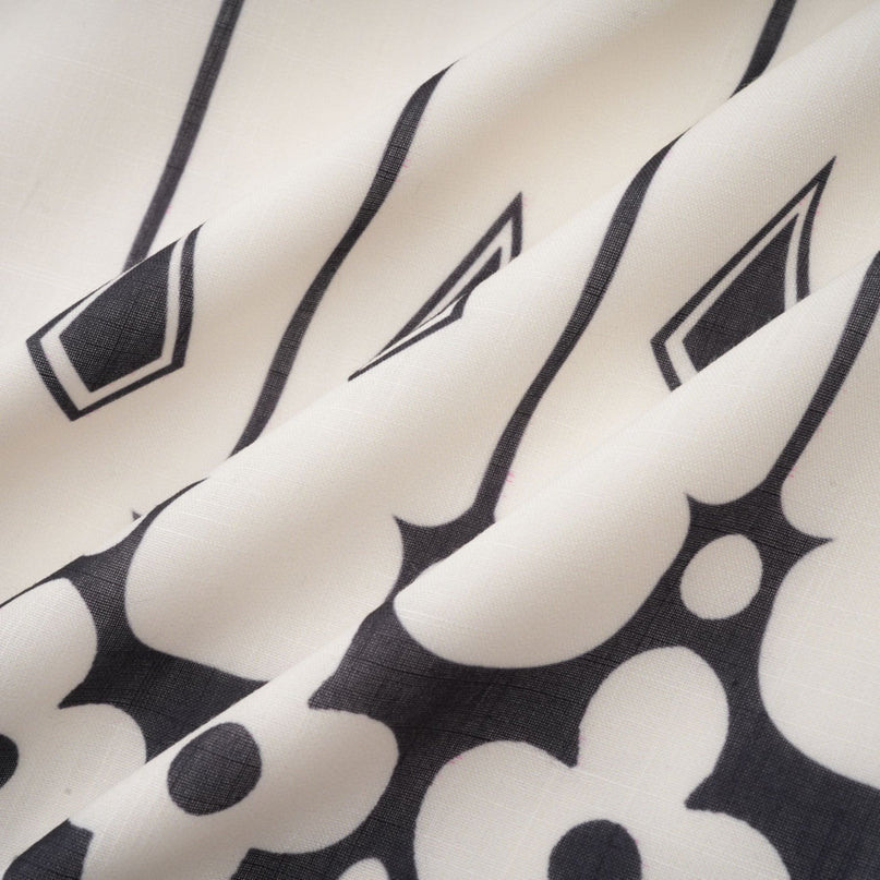 Charlotte White Graphic Shirt and Shorts Set