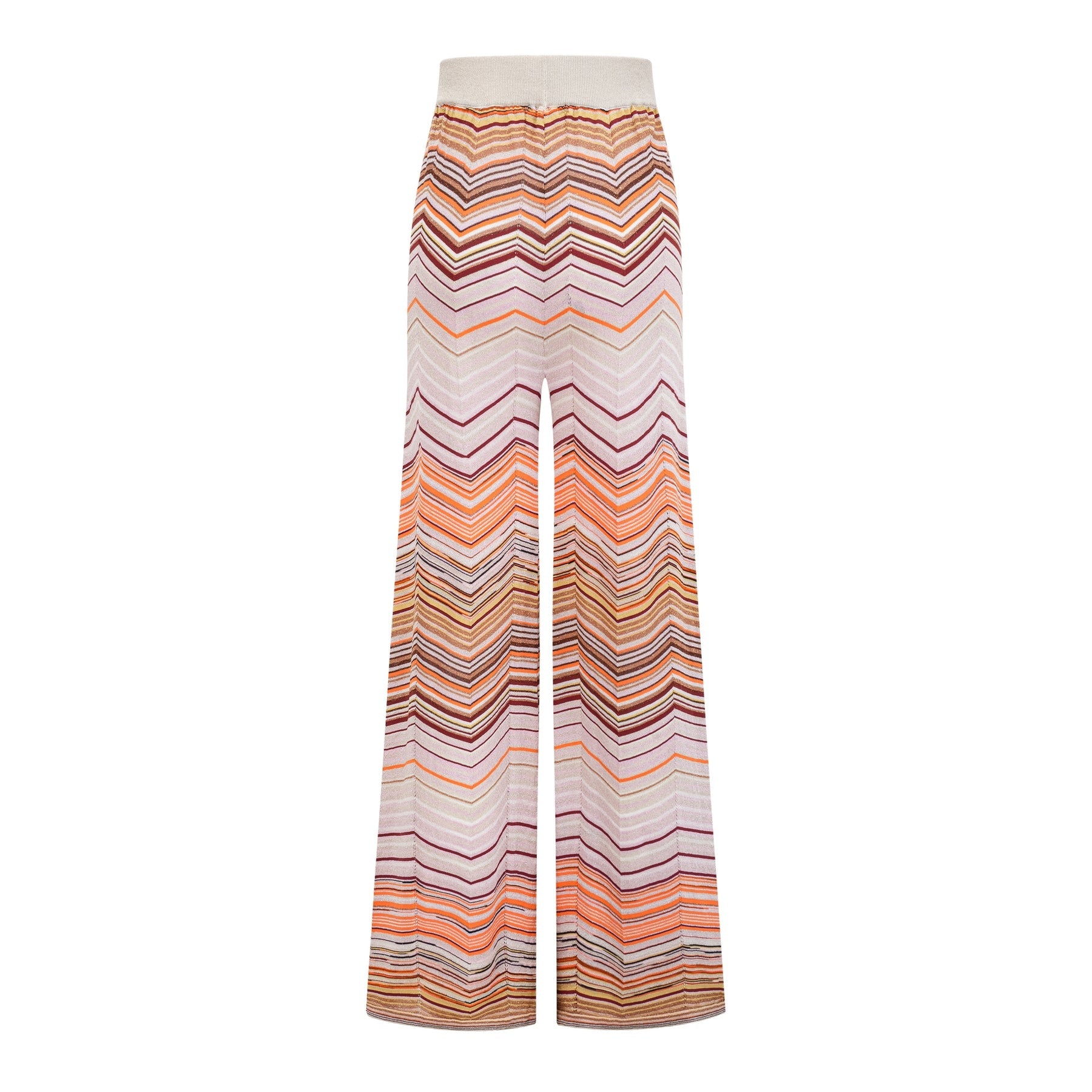 Chloé Neutral Striped Knit Matching Set