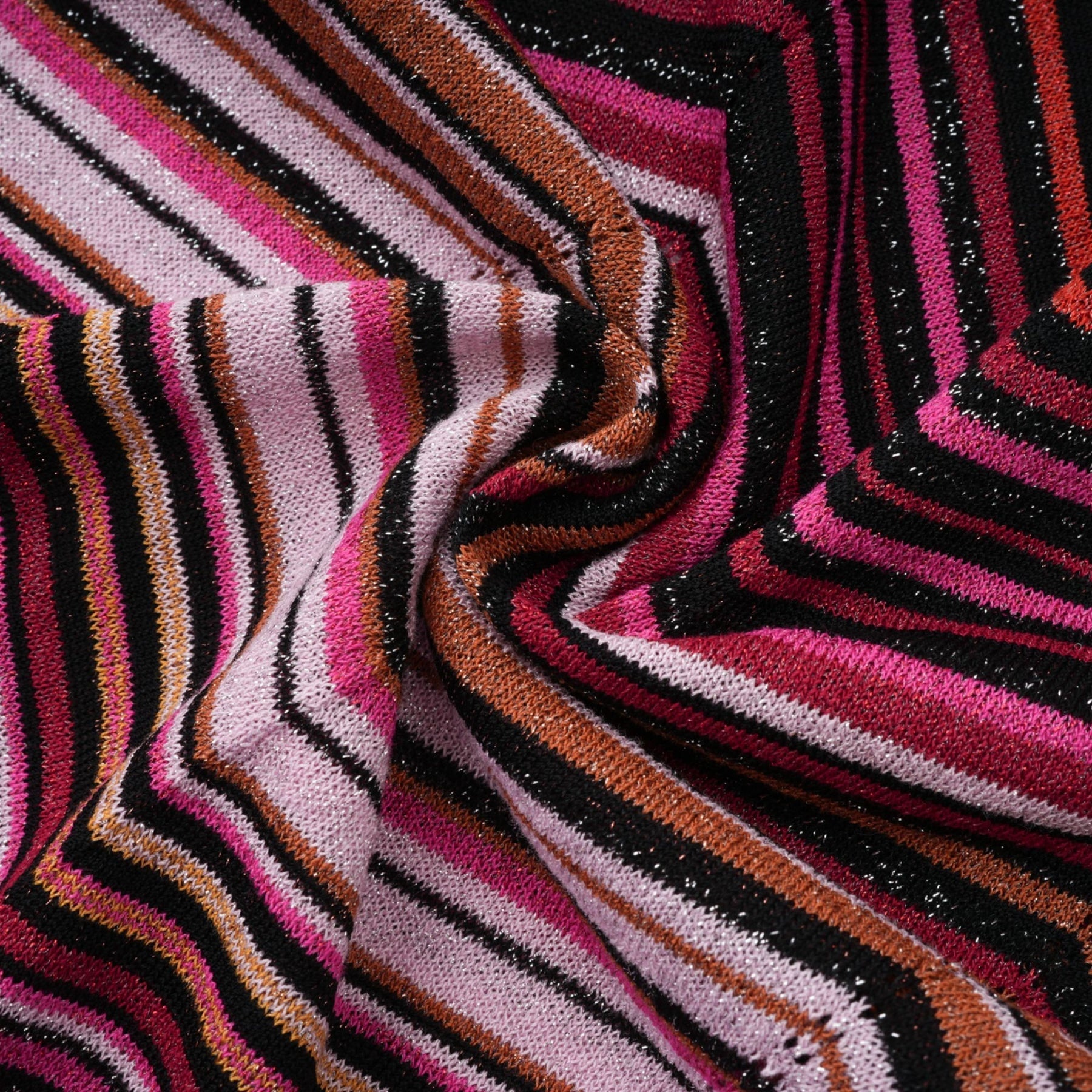 Chloé Red Striped Knit Matching Set
