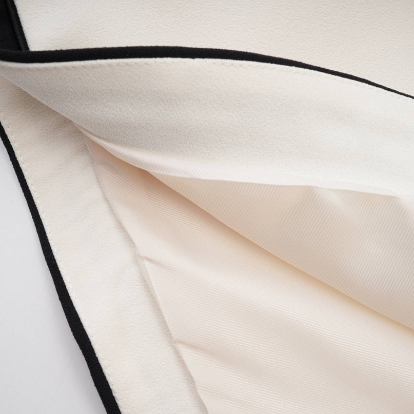 Clarissa White Jacket Skirt Set
