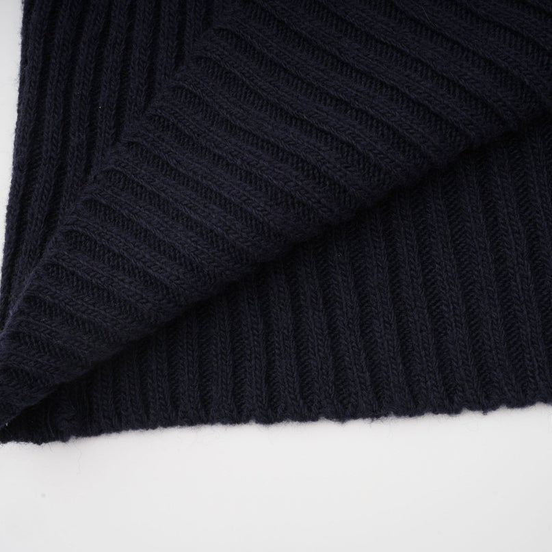 Clarisse darkblue knitted top  dress matching set