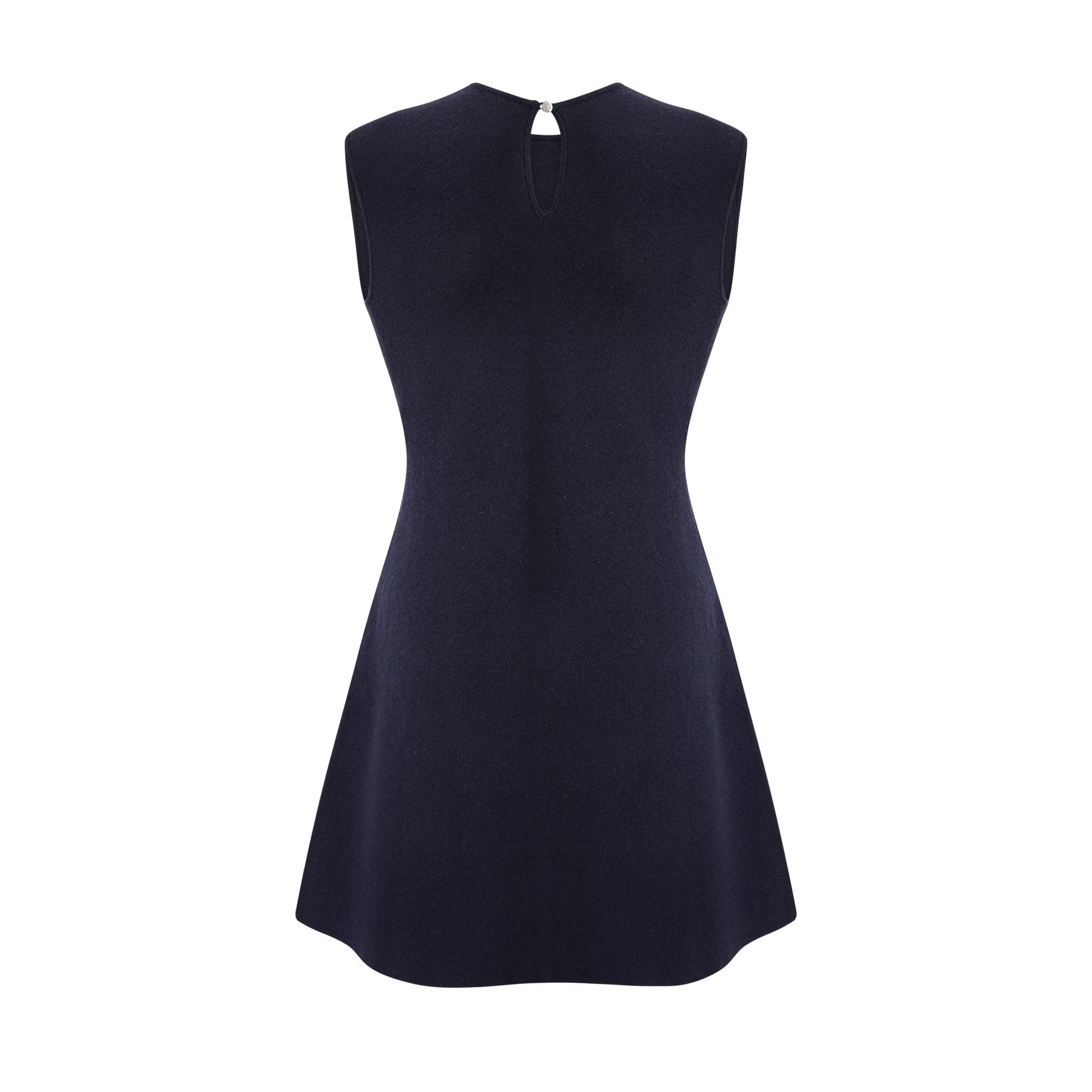Clarisse darkblue knitted top  dress matching set
