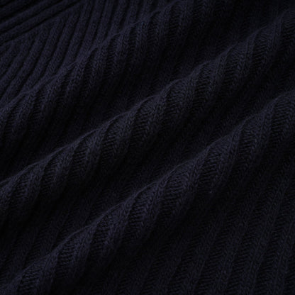 Clarisse darkblue knitted top  dress matching set