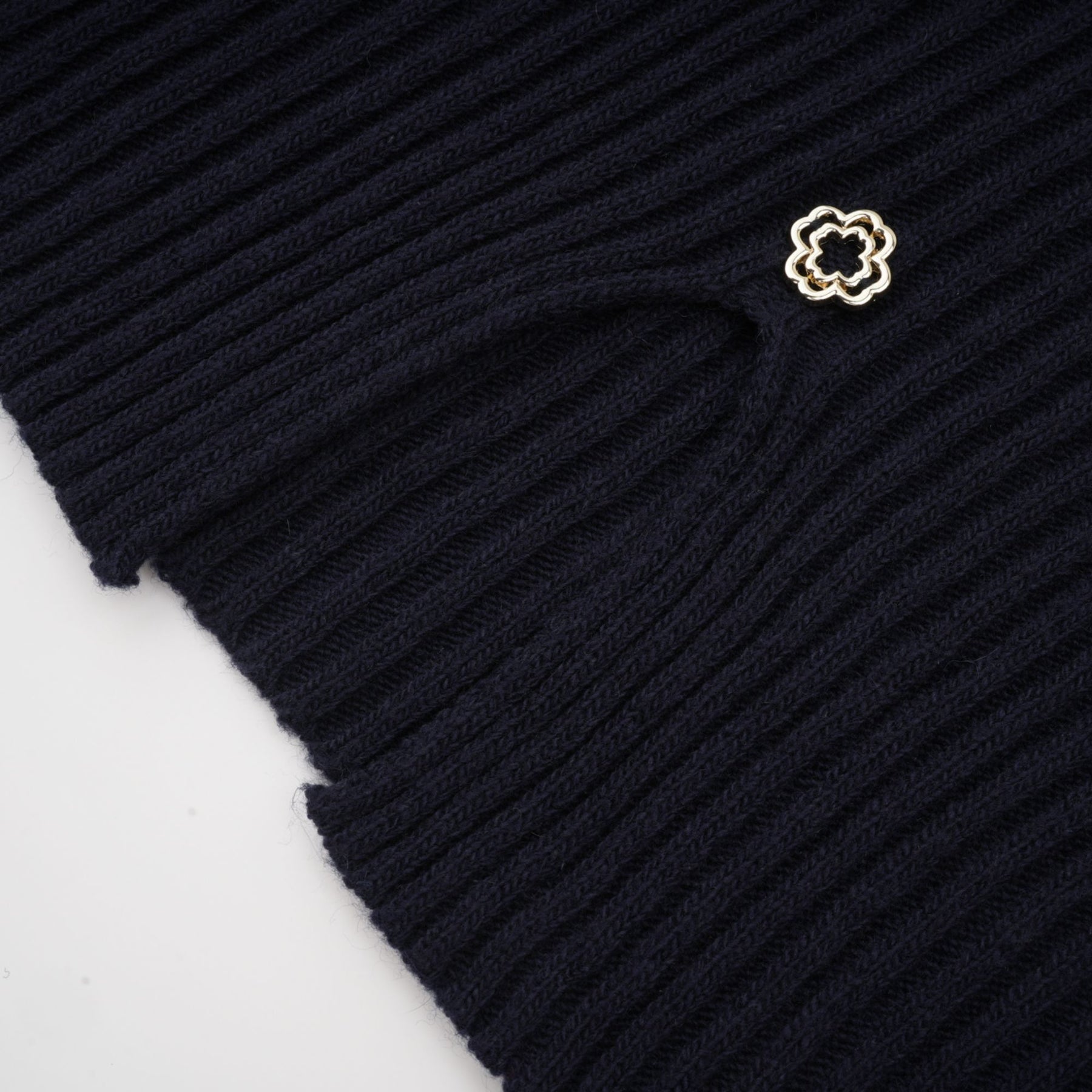 Clarisse darkblue knitted top  dress matching set