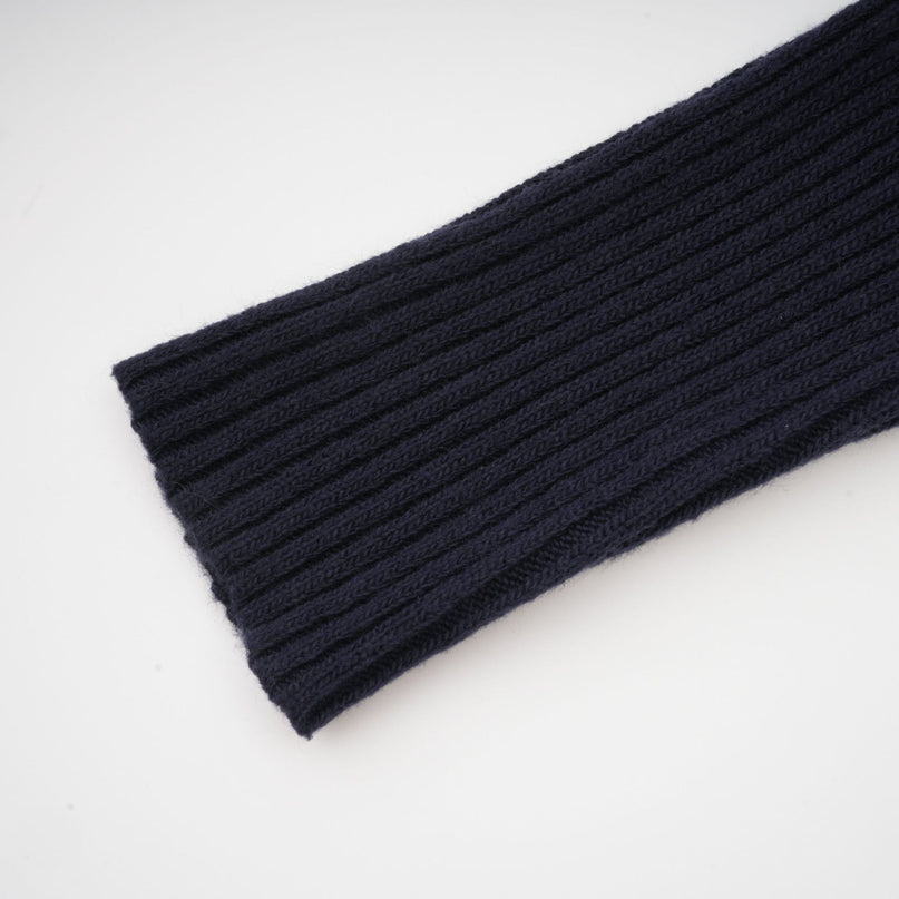 Clarisse darkblue knitted top  dress matching set