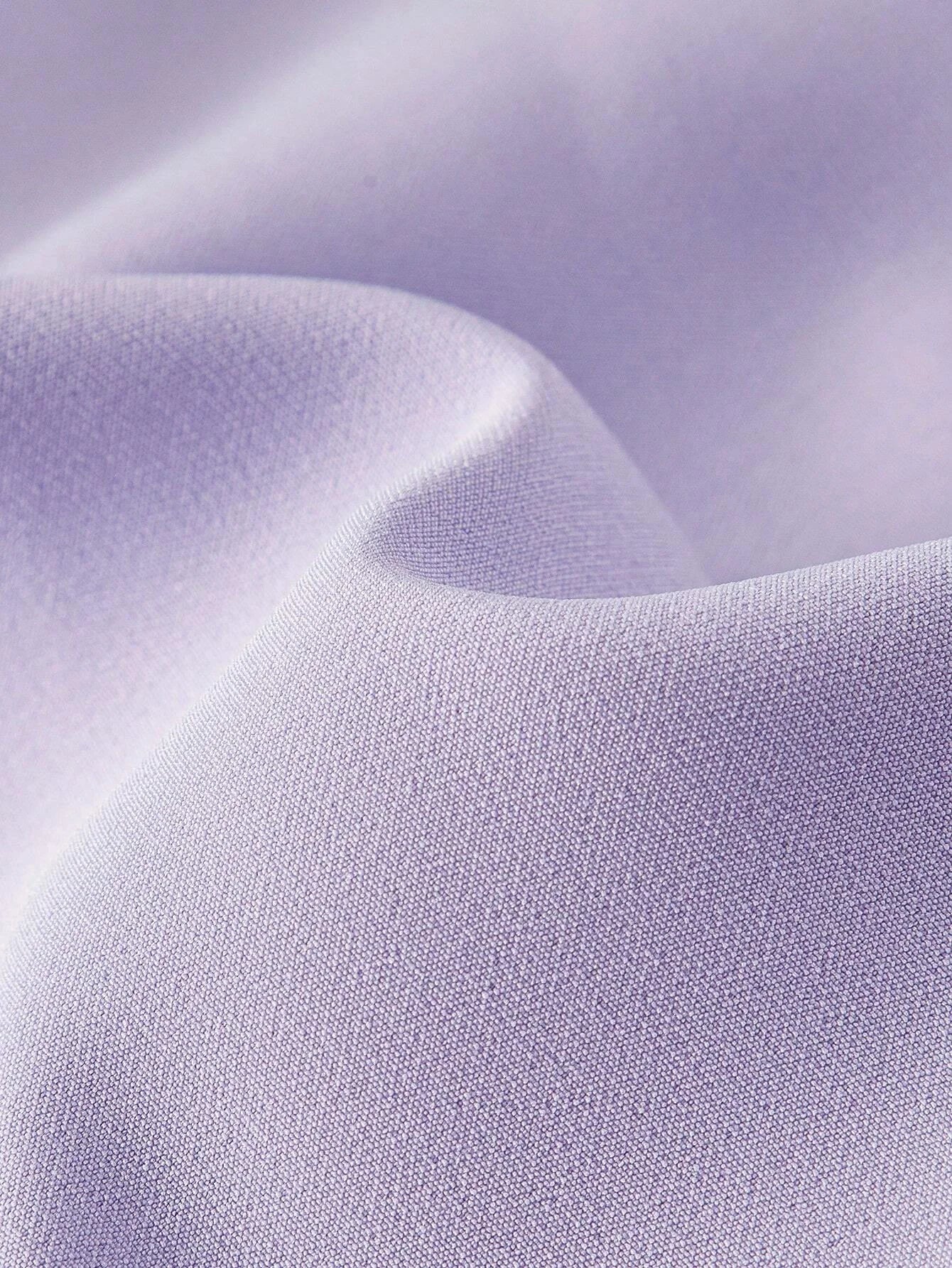 Classy CLASSY SOLID FLOUNCE SLEEVE RUCHED DRESS