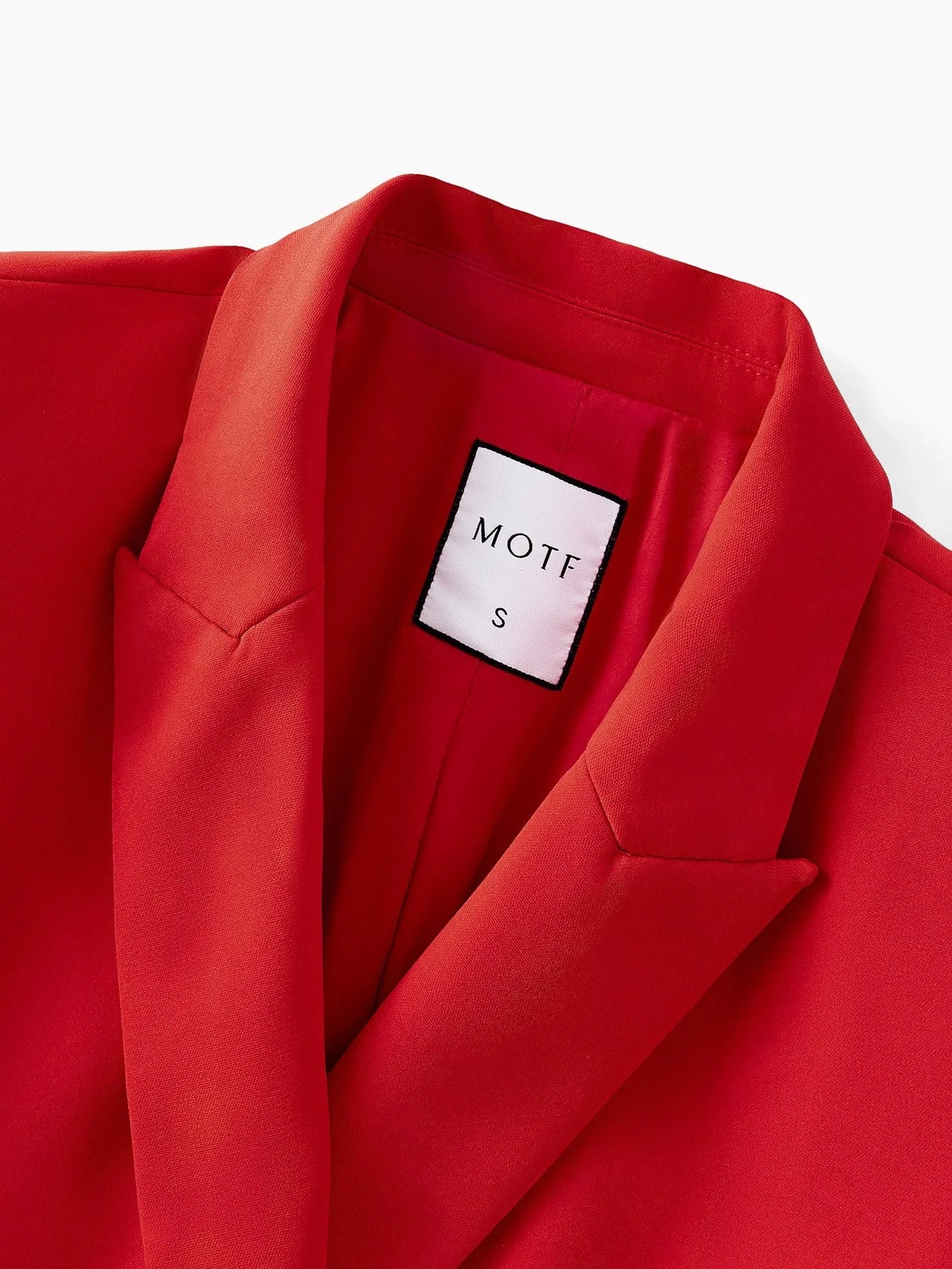 Classy SINGLE BUTTON STRUCTURED BLAZER