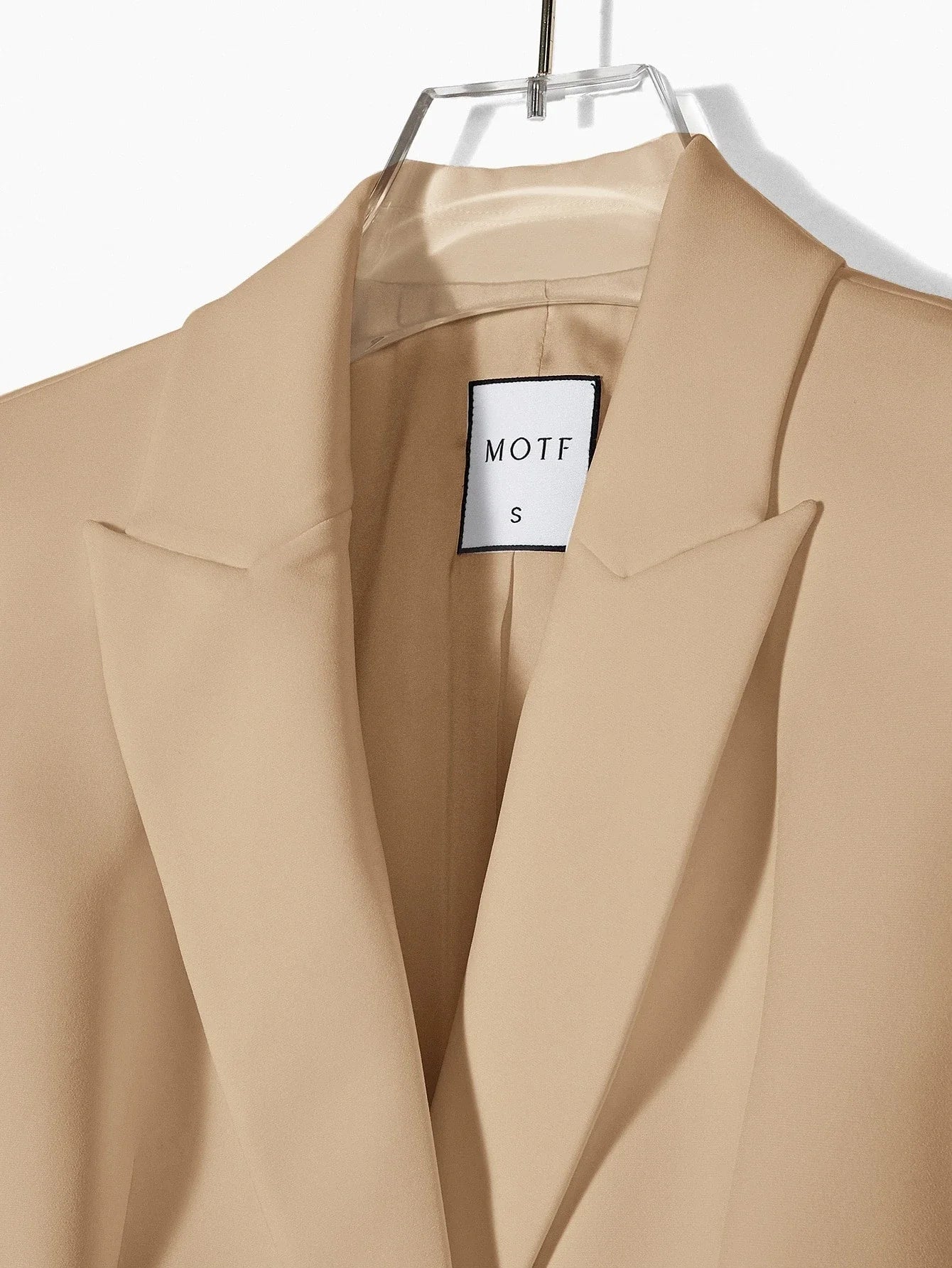 Classy SINGLE BUTTON STRUCTURED BLAZER