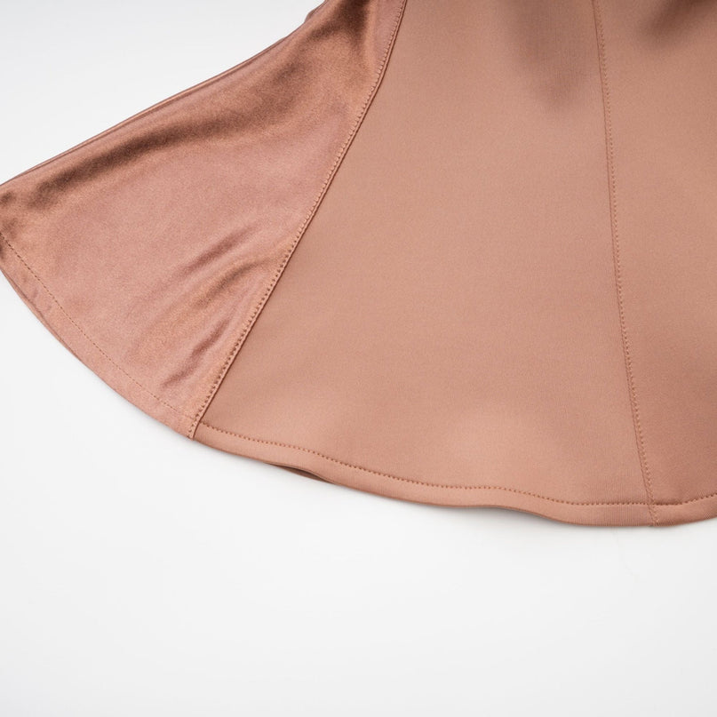 Clémence bustierstyle fitted midi dress