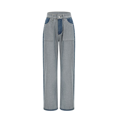 Clothilde wideleg panelled jeans