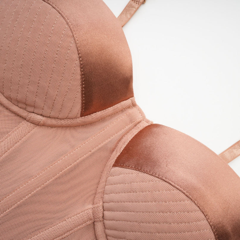 Coline bustierstyle mini dress