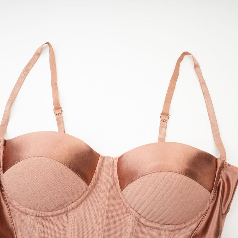 Coline bustierstyle mini dress