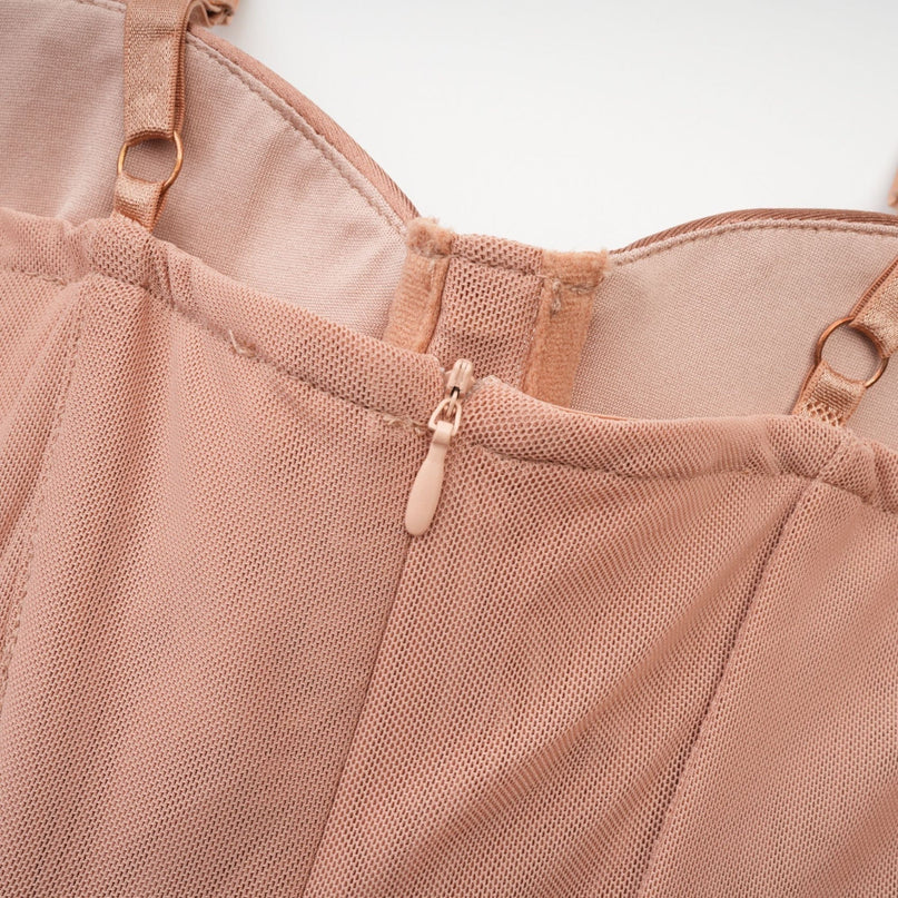 Coline bustierstyle mini dress