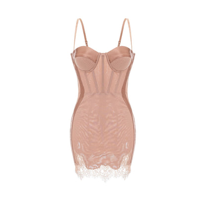 Coline bustierstyle mini dress