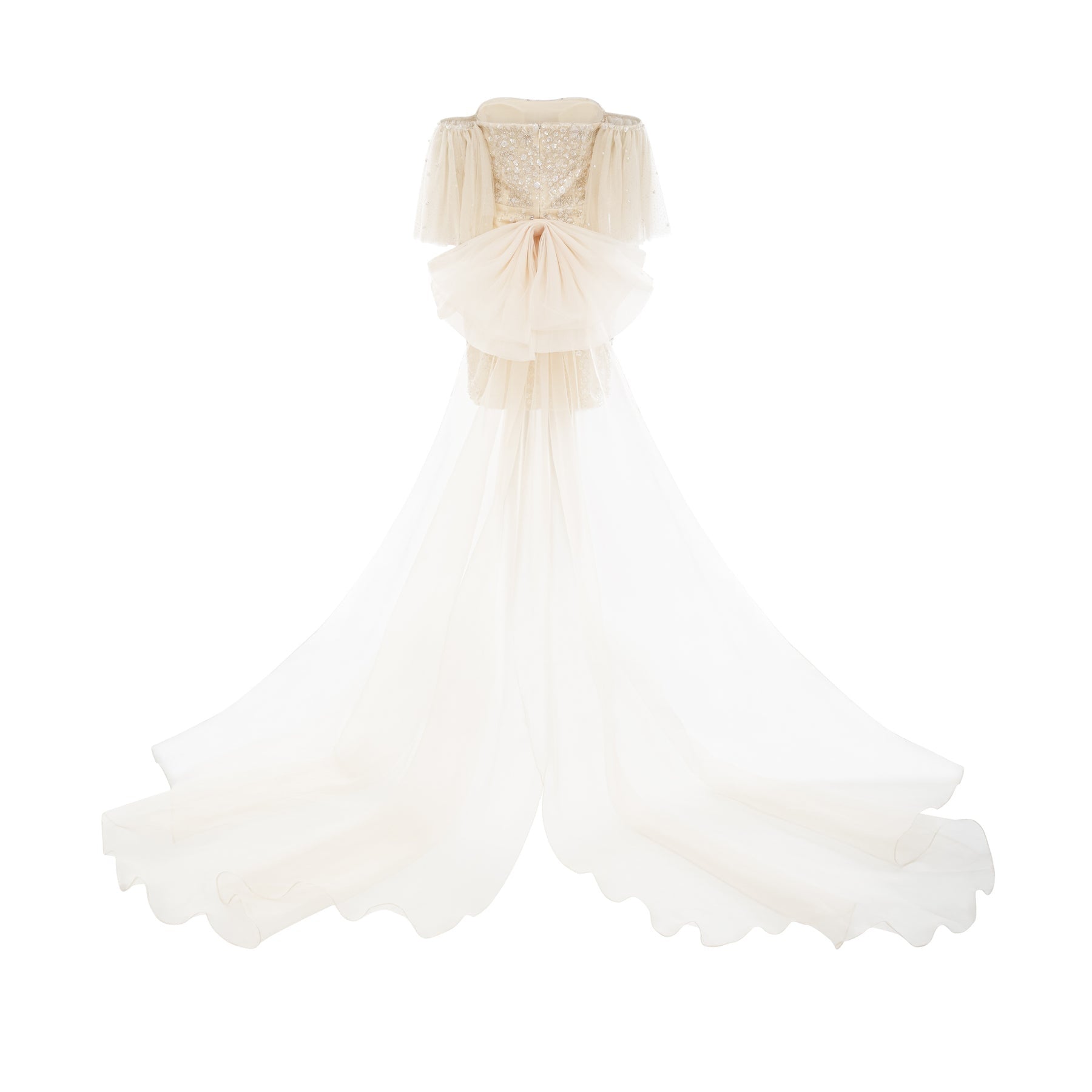 Coline sequinembellished mesh dress