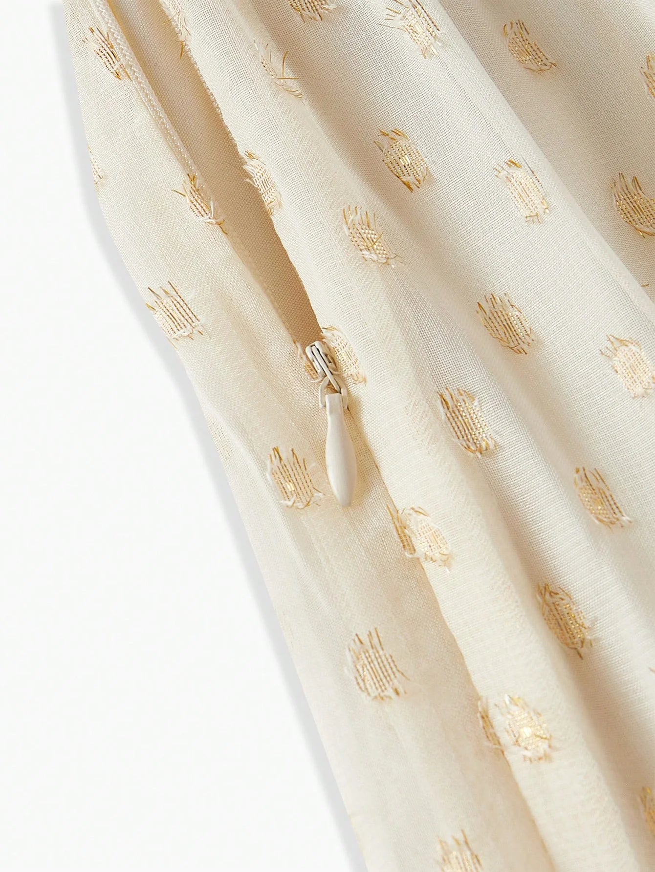 CONTRAST CHIFFON RUFFLE HEM DRESS