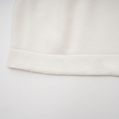 Cordelia seamless cotton cropped top