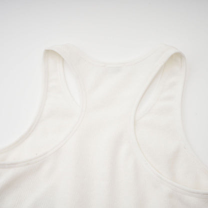 Cordelia seamless cotton cropped top