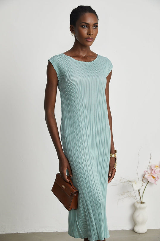 Cynthia Mint Green Dress and Coat Set