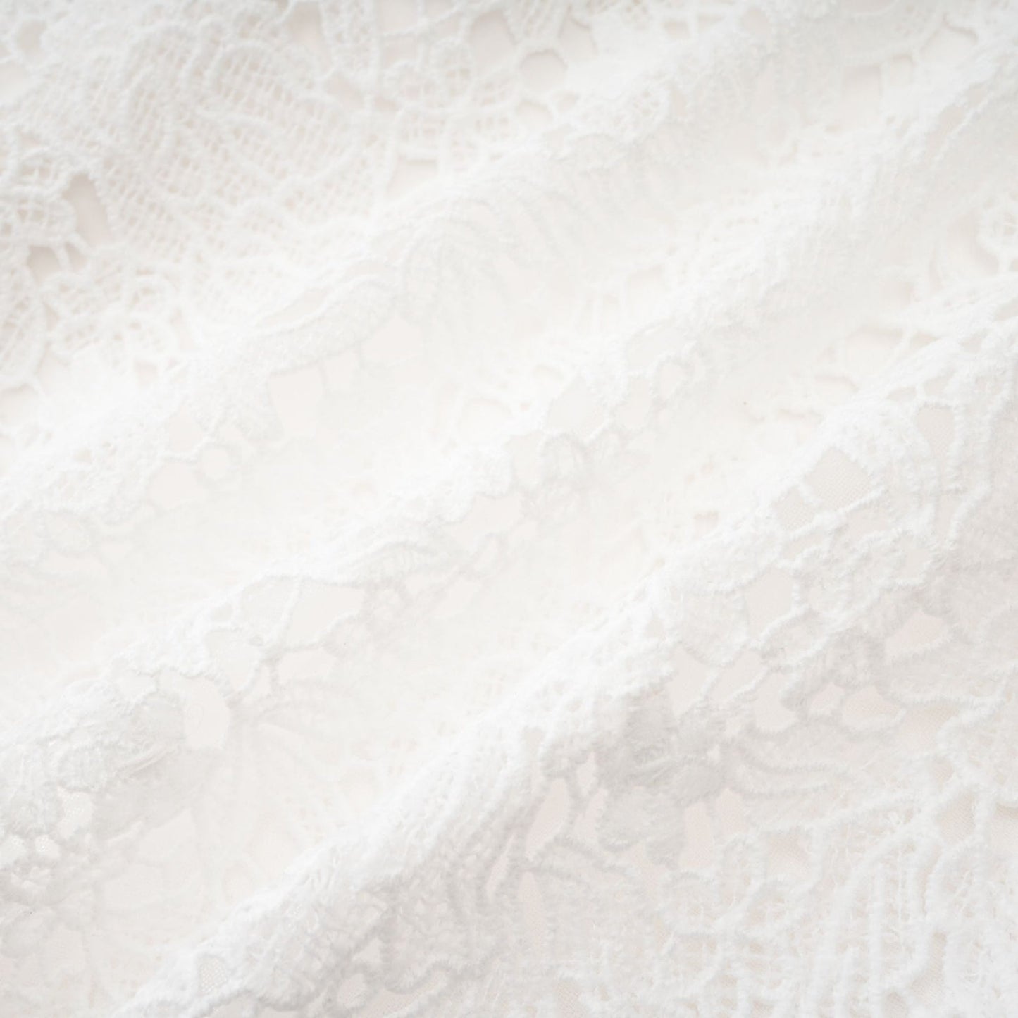 Cyrielle corded lace tiered mini dress