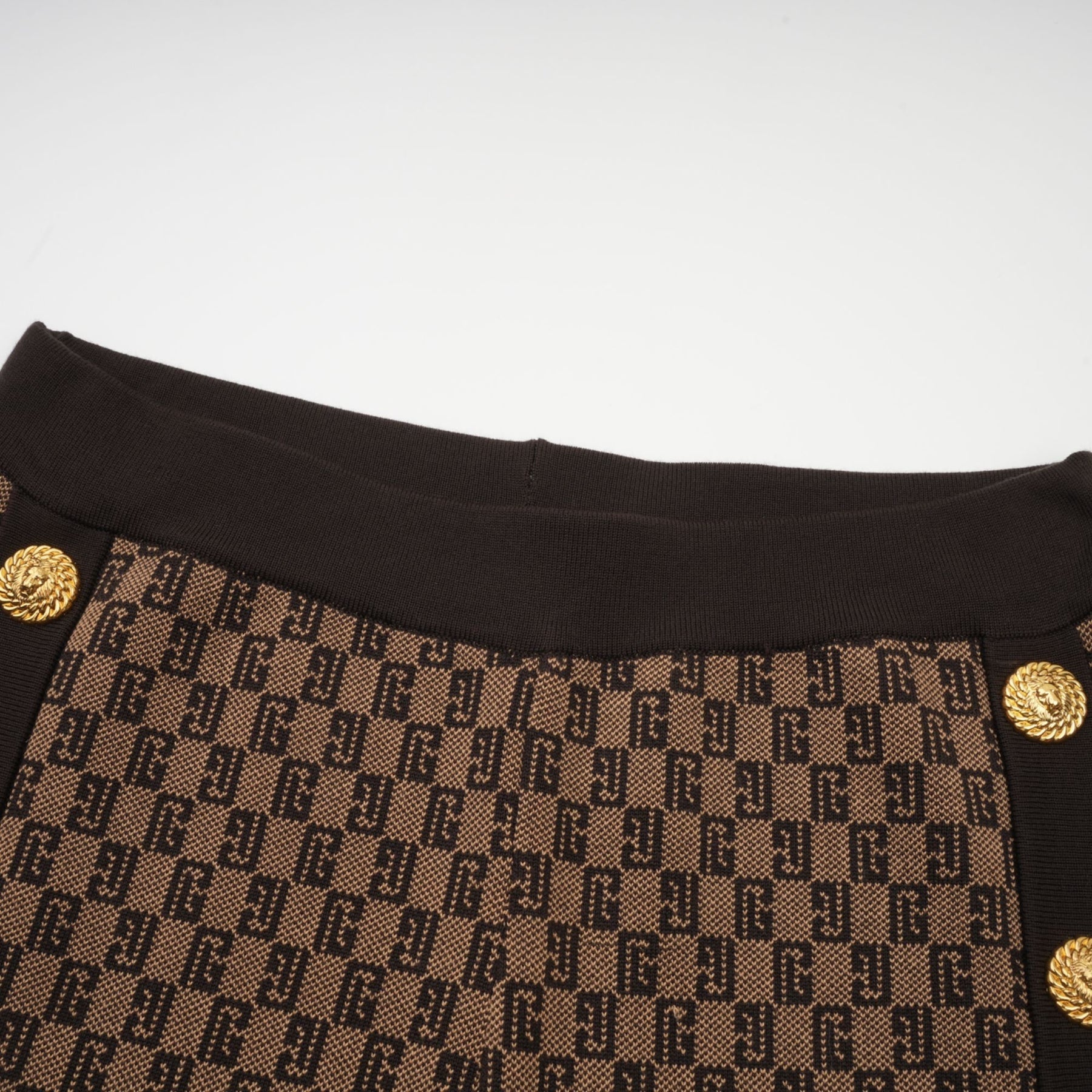 Cyrielle monogramjacquard top  trousers matching set