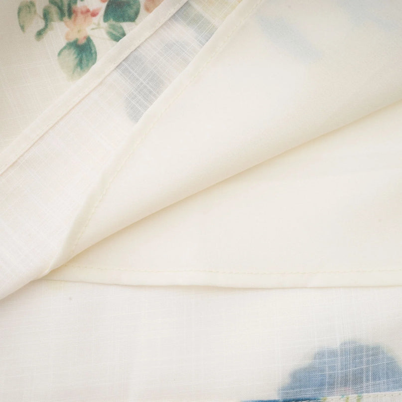 Cyrielle Vneck floralprint midi dress