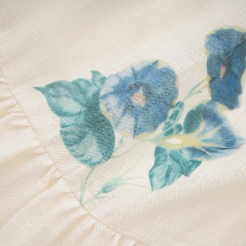 Cyrielle Vneck floralprint midi dress