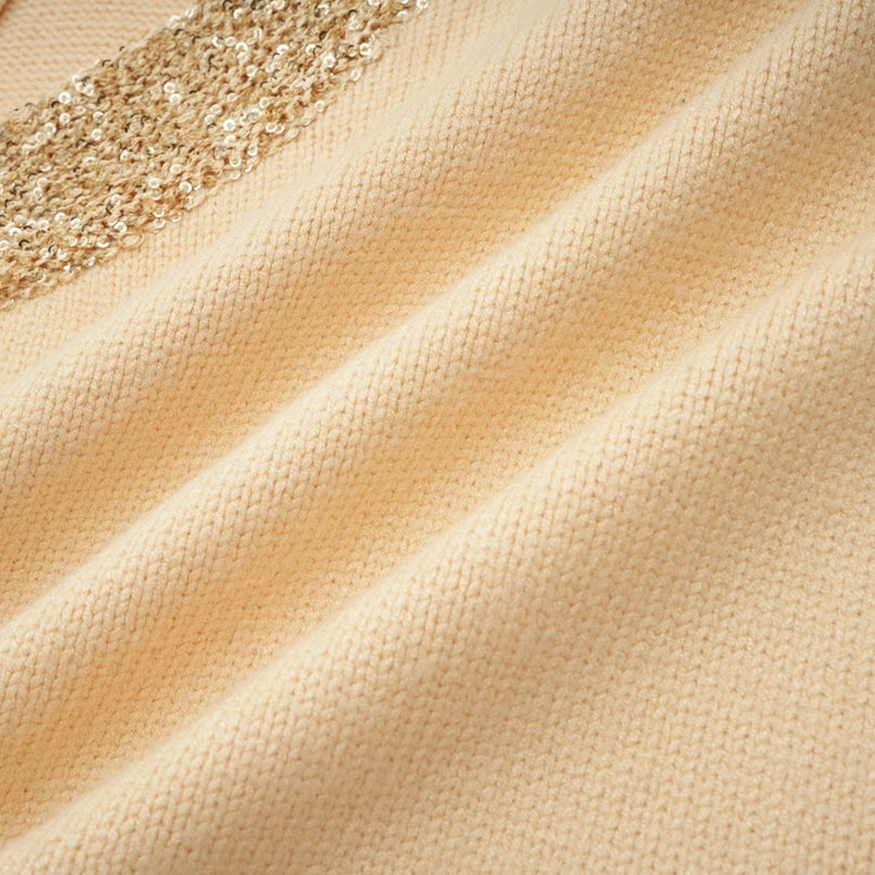 Cyrielle wool sequined embellished vest top