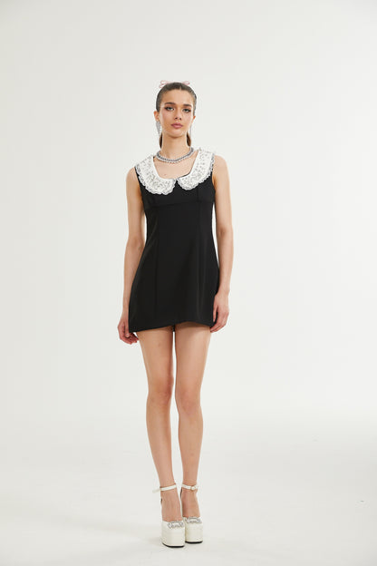 Delilah crystalembellished mini dress