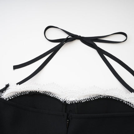 Delphine lacetrim mermaid dress