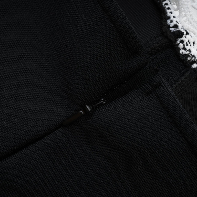 Delphine lacetrim mermaid dress