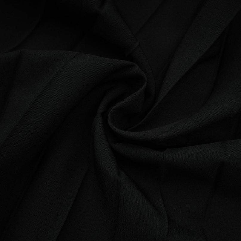 Dextard black gilded creased top  skirt matching set