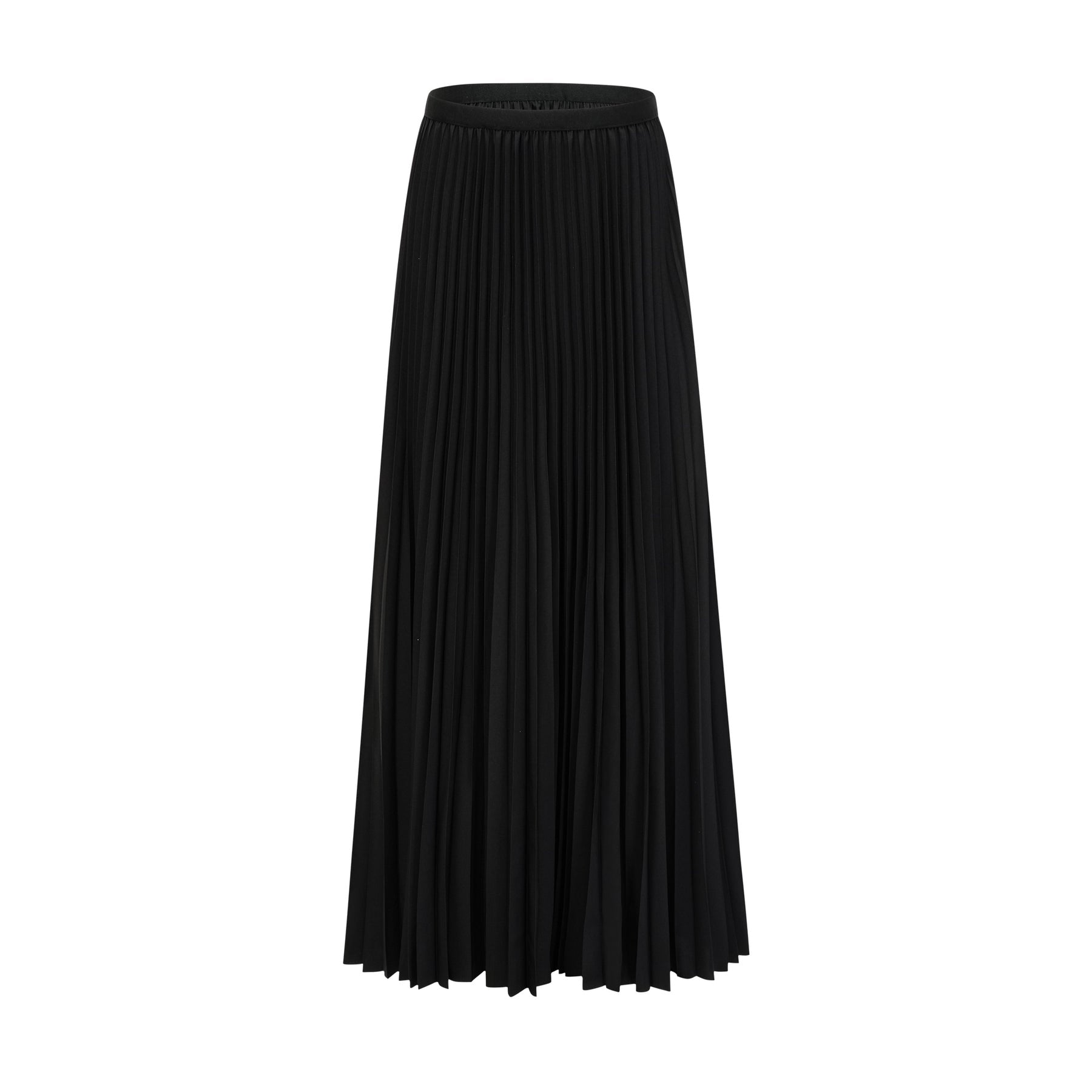 Dextard black gilded creased top  skirt matching set