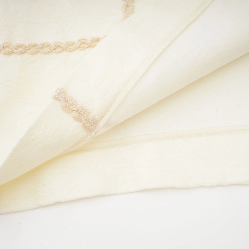 Diane floral embroidered openwork midi dress