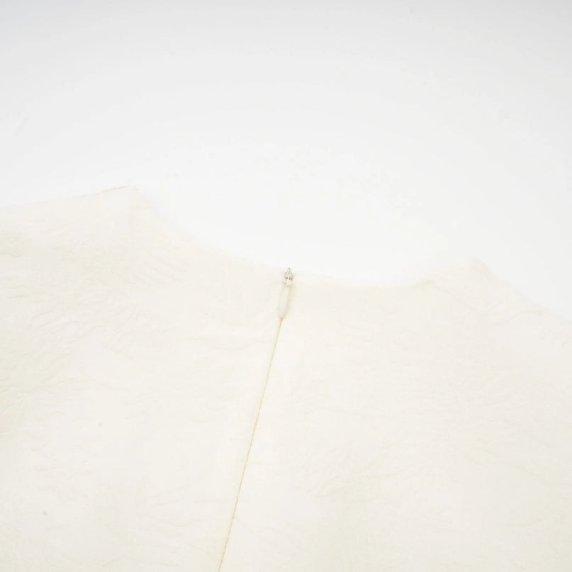 Diane floral embroidered openwork midi dress