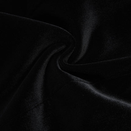 Donatella Black Long Sleeve Mini Dress