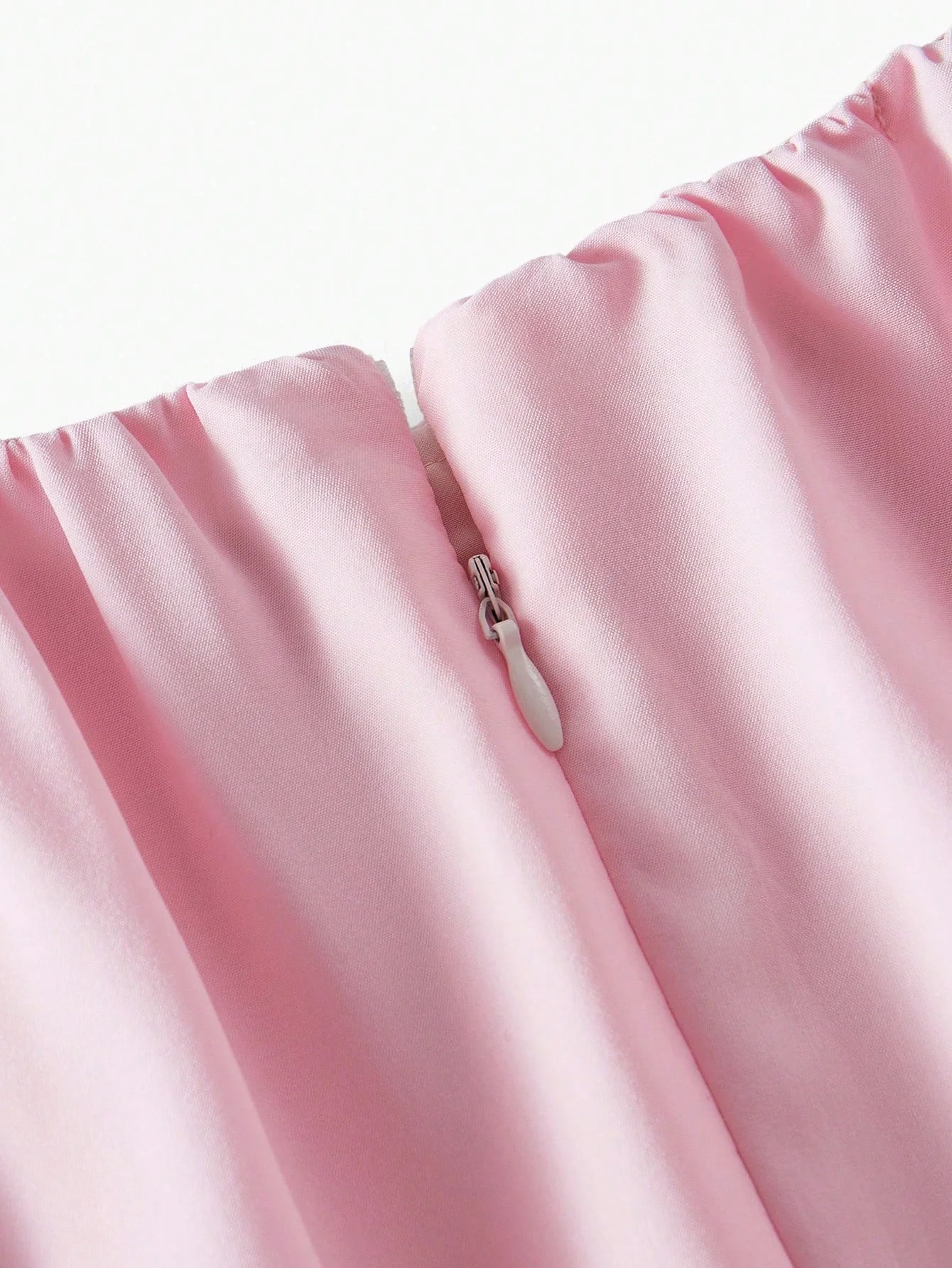 DRAWSTRING FRONT FLOWY DRESS