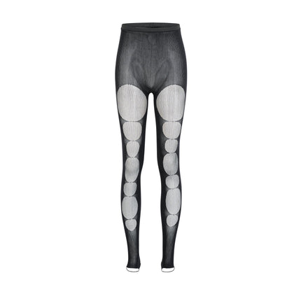 Eden Black Cut-Out Design Tights