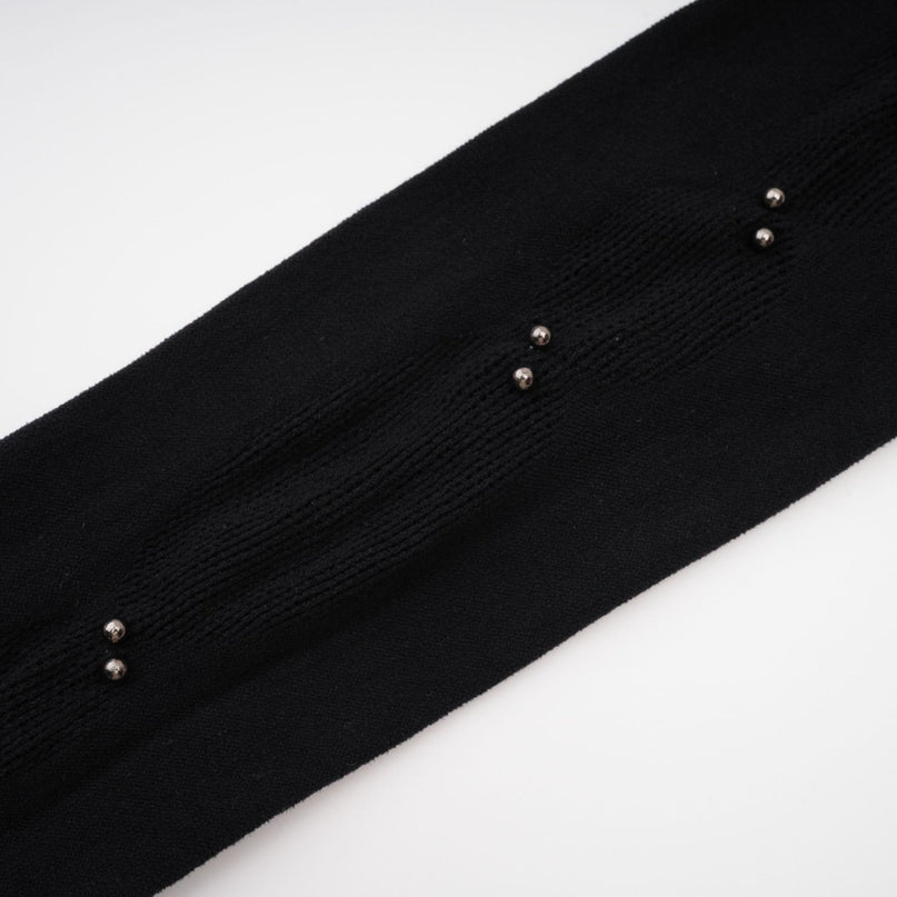 Eden Black Cut-Out Design Tights