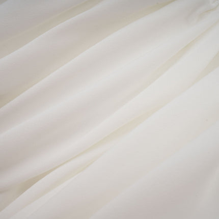 Egle White Ruffled Asymmetric Mini Dress